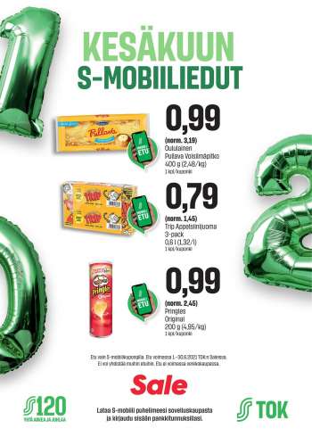Sale tarjoukset  - 02.06.2021 - 06.06.2021.
