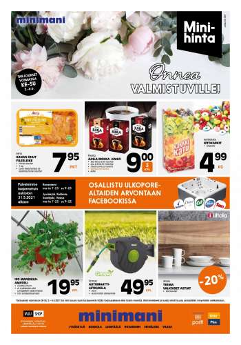 Minimani tarjoukset  - 02.06.2021 - 06.06.2021.