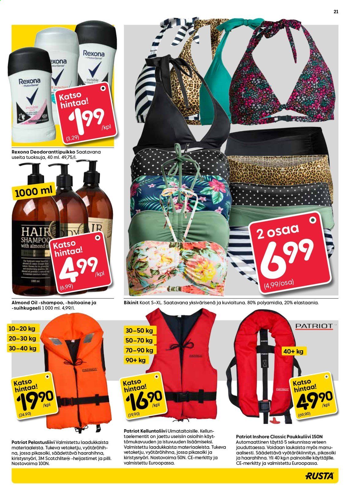 Rusta tarjoukset - 02.06.2021 - 08.06.2021. Sivu 21