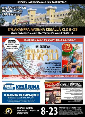 Tuuri tarjoukset  - 03.06.2021 - 09.06.2021.