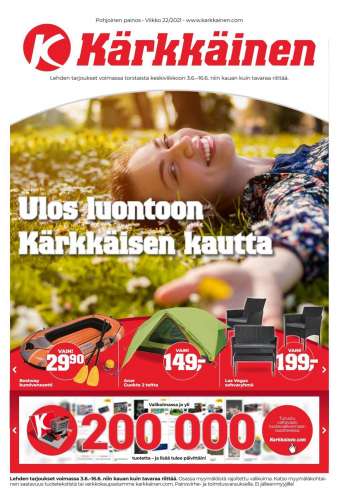Kärkkäinen tarjoukset  - 03.06.2021 - 16.06.2021.