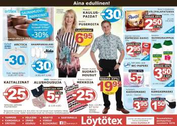 Löytötex tarjoukset  - 02.06.2021 - 08.06.2021.
