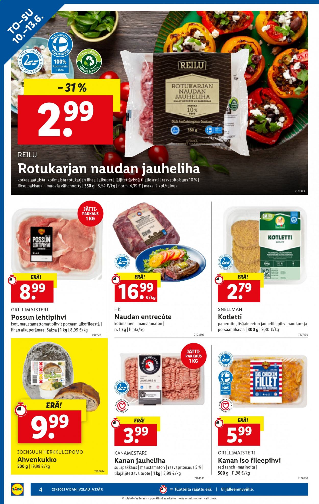 Lidl tarjoukset - 10.06.2021 - 16.06.2021. Sivu 4