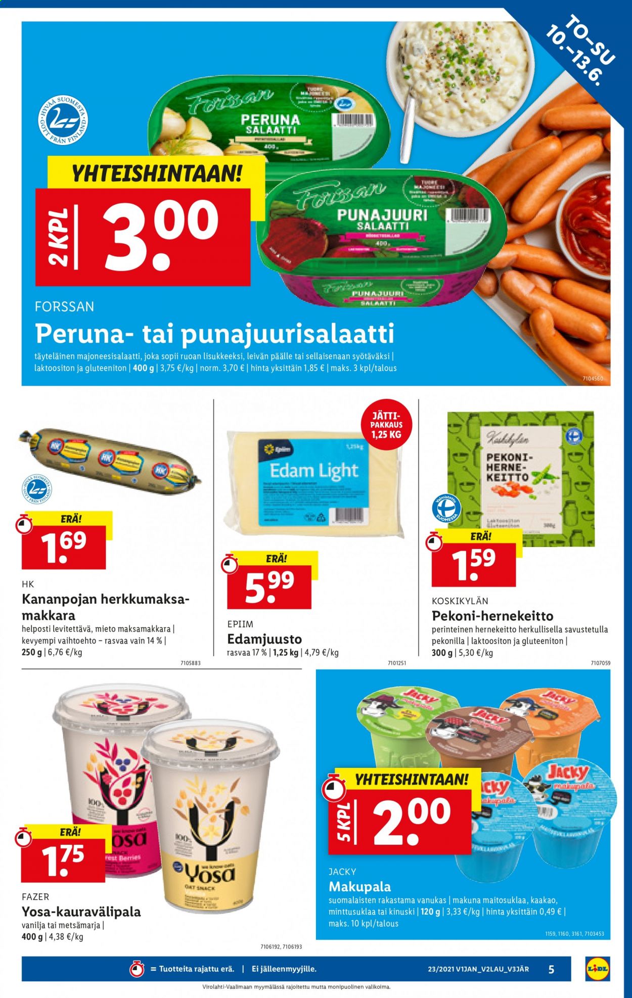 Lidl tarjoukset - 10.06.2021 - 16.06.2021. Sivu 5