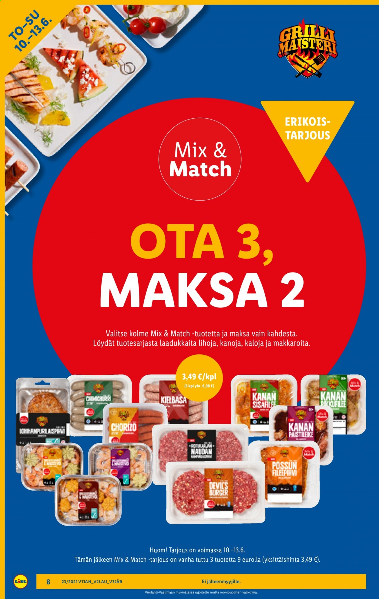 Lidl tarjoukset - 10.06.2021 - 16.06.2021. Sivu 8
