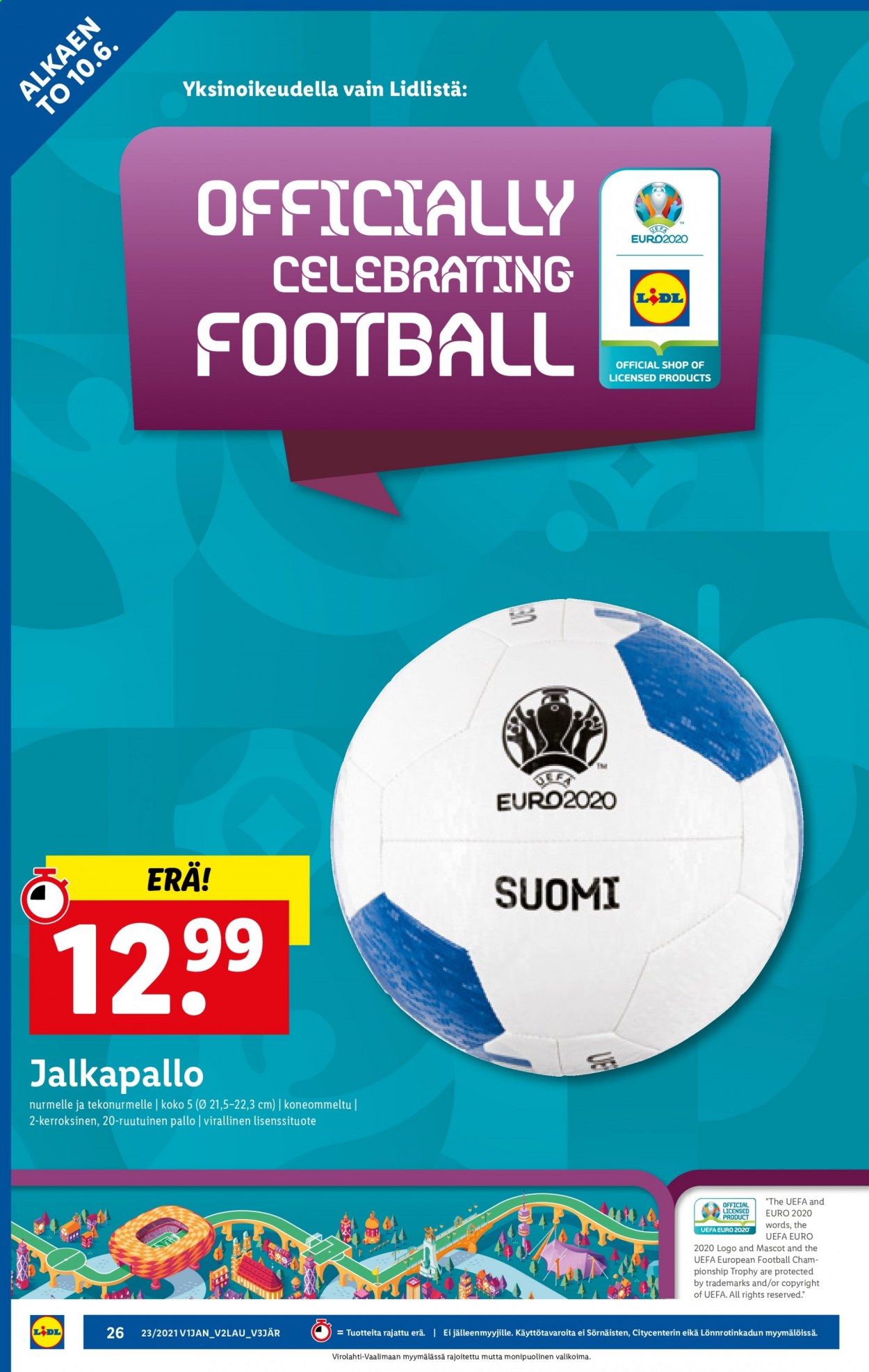 Lidl tarjoukset - 10.06.2021 - 16.06.2021. Sivu 26