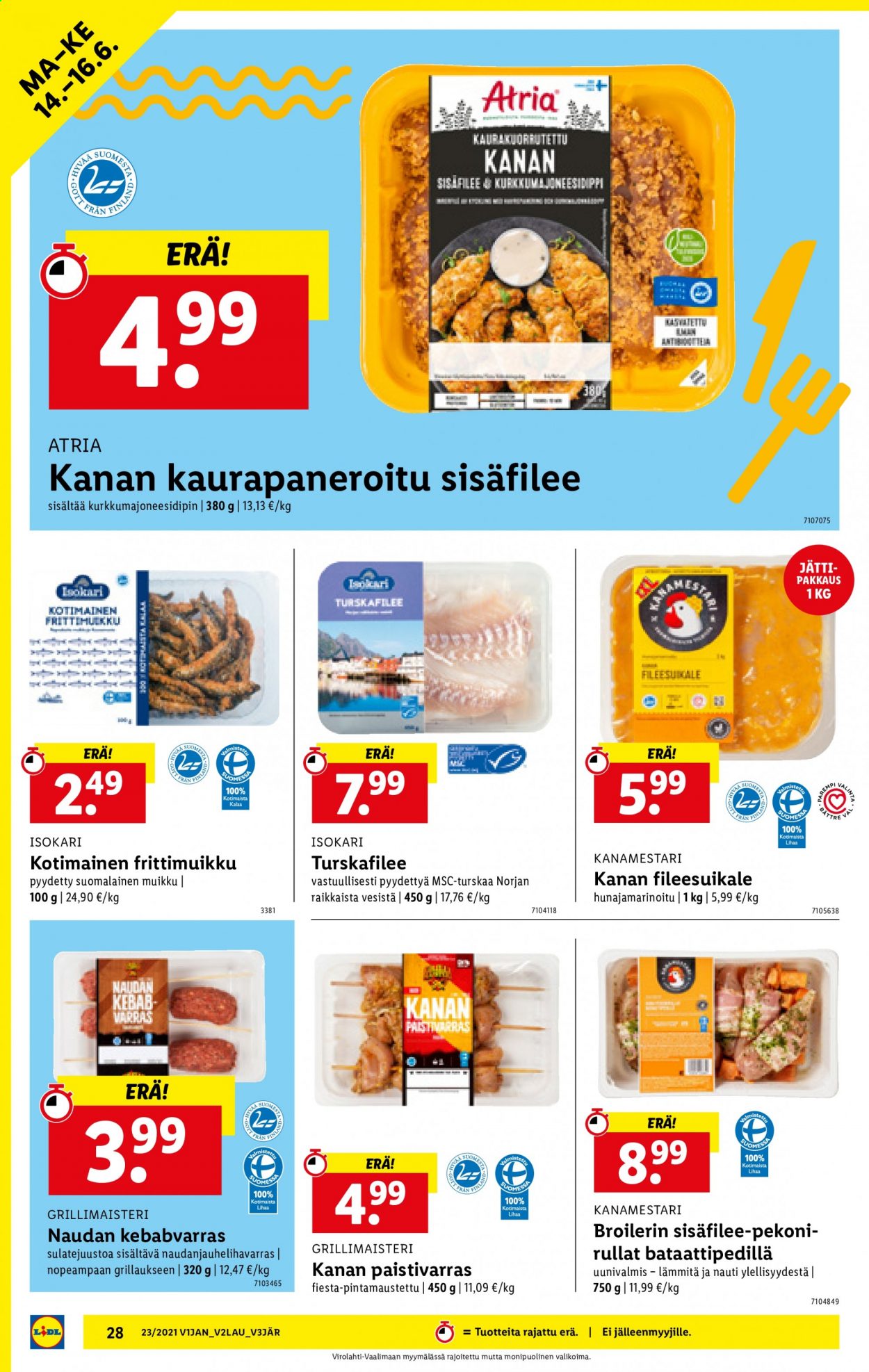 Lidl tarjoukset - 10.06.2021 - 16.06.2021. Sivu 28