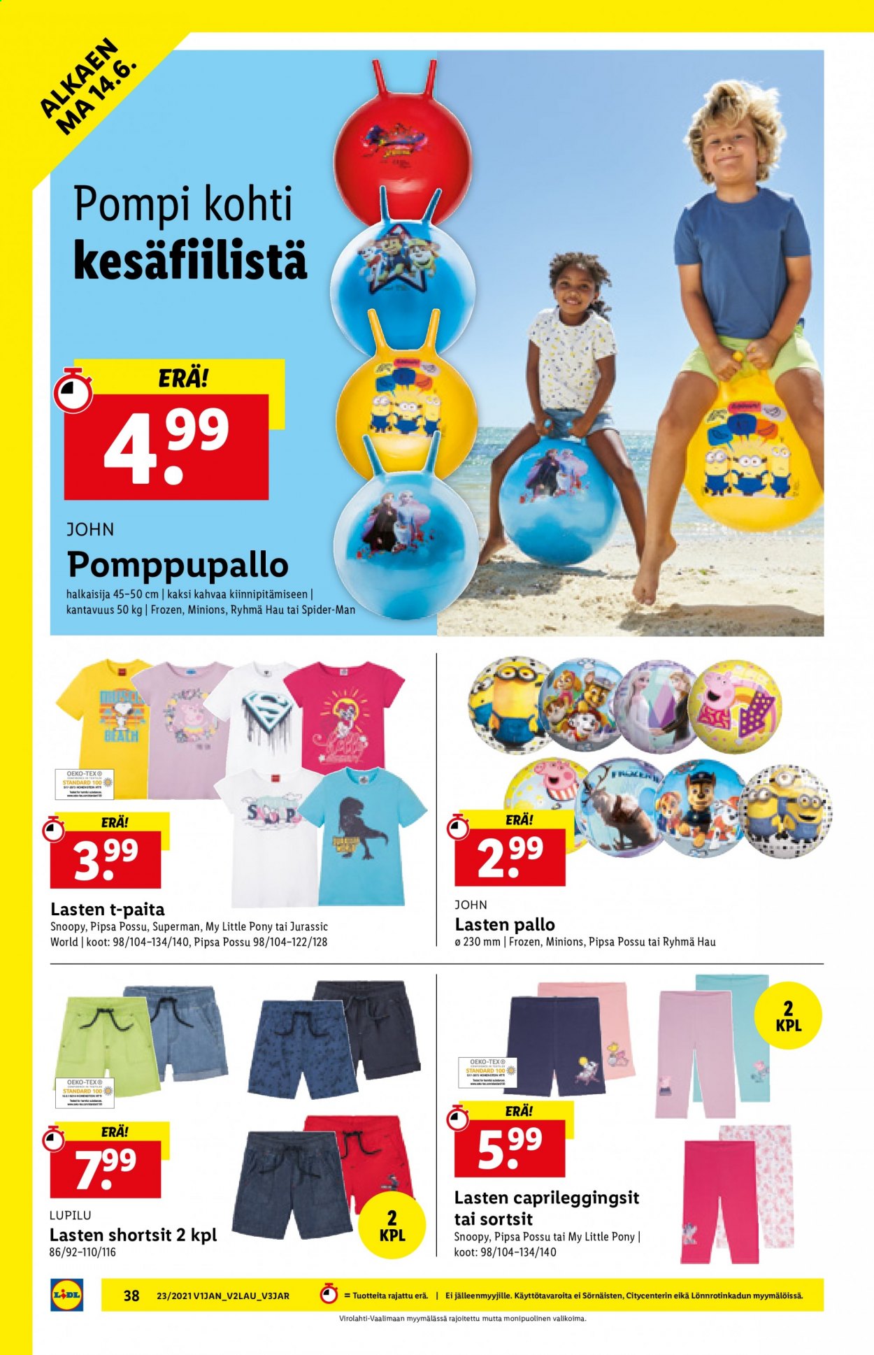 Lidl tarjoukset - 10.06.2021 - 16.06.2021. Sivu 38