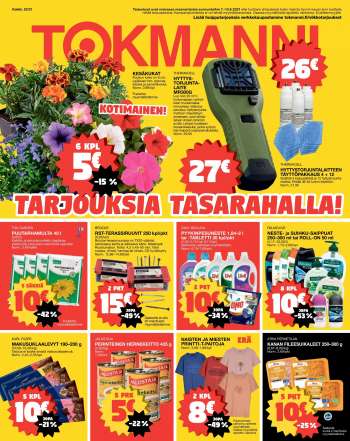 Tokmanni tarjoukset  - 07.06.2021 - 13.06.2021.