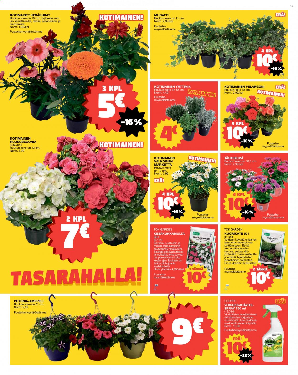 Tokmanni tarjoukset - 07.06.2021 - 13.06.2021. Sivu 13