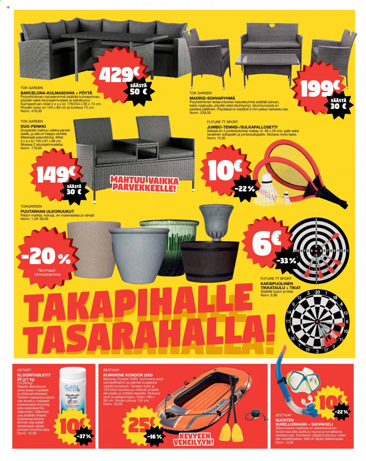 Tokmanni tarjoukset - 07.06.2021 - 13.06.2021. Sivu 18