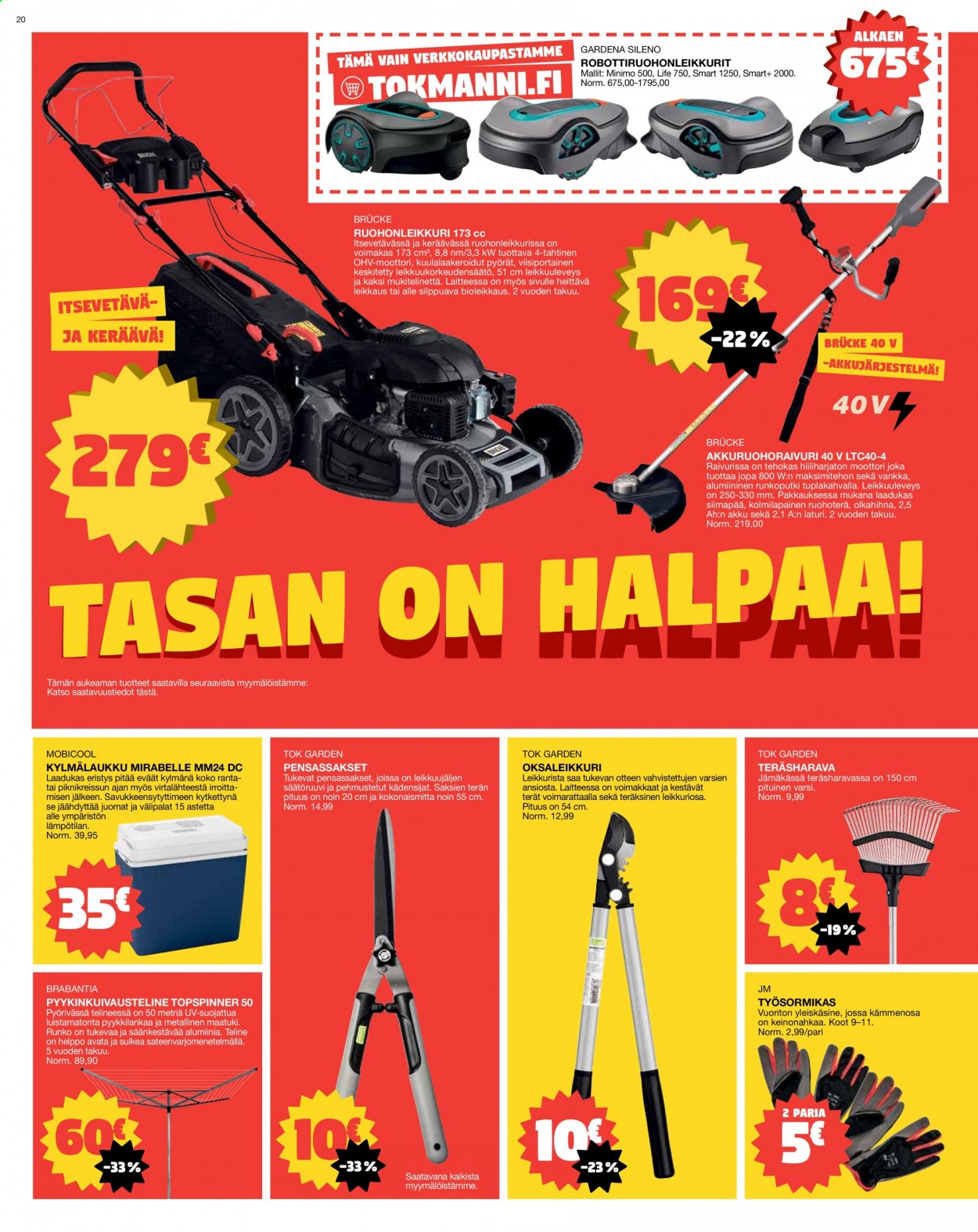 Tokmanni tarjoukset - 07.06.2021 - 13.06.2021. Sivu 20