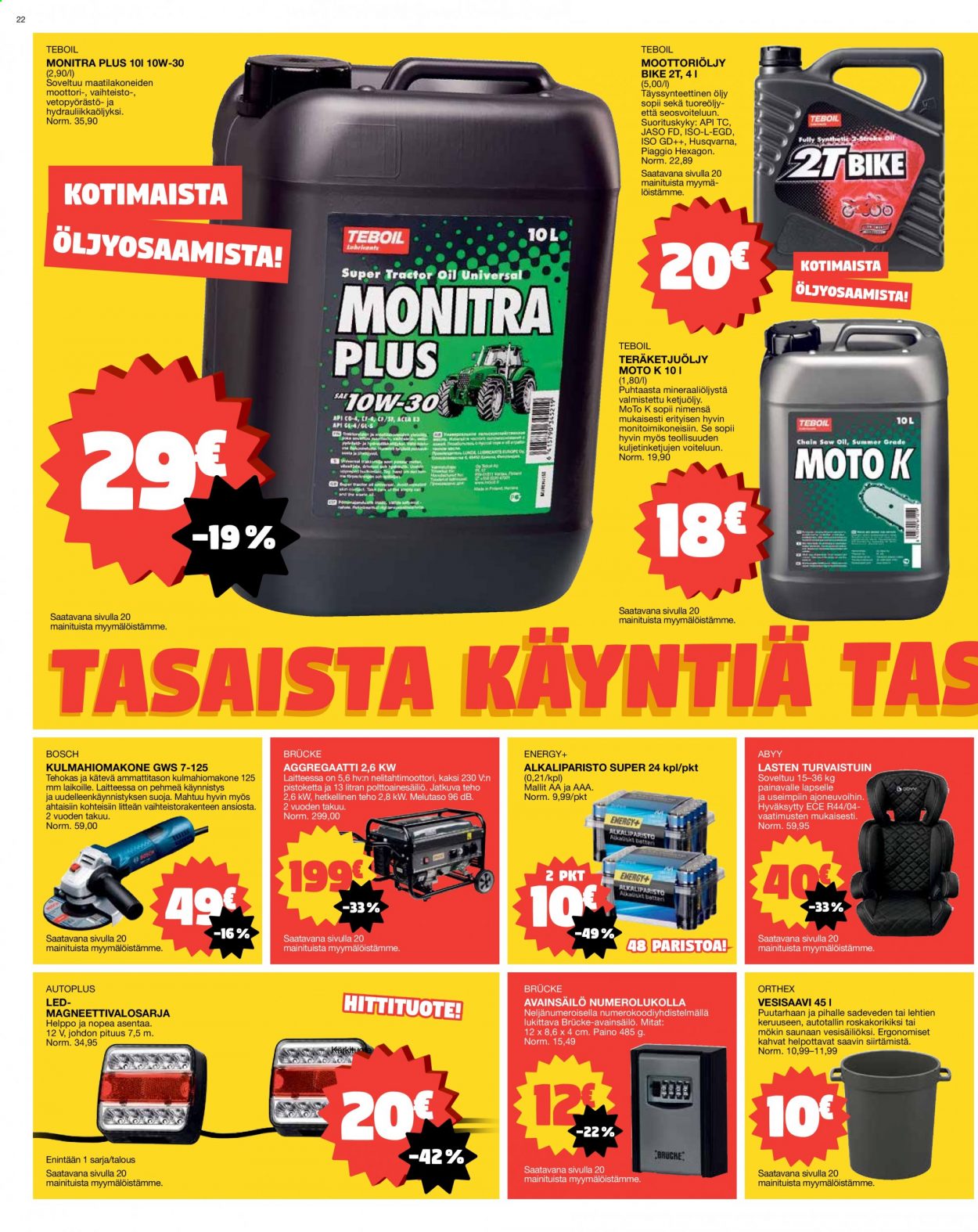 Tokmanni tarjoukset - 07.06.2021 - 13.06.2021. Sivu 22