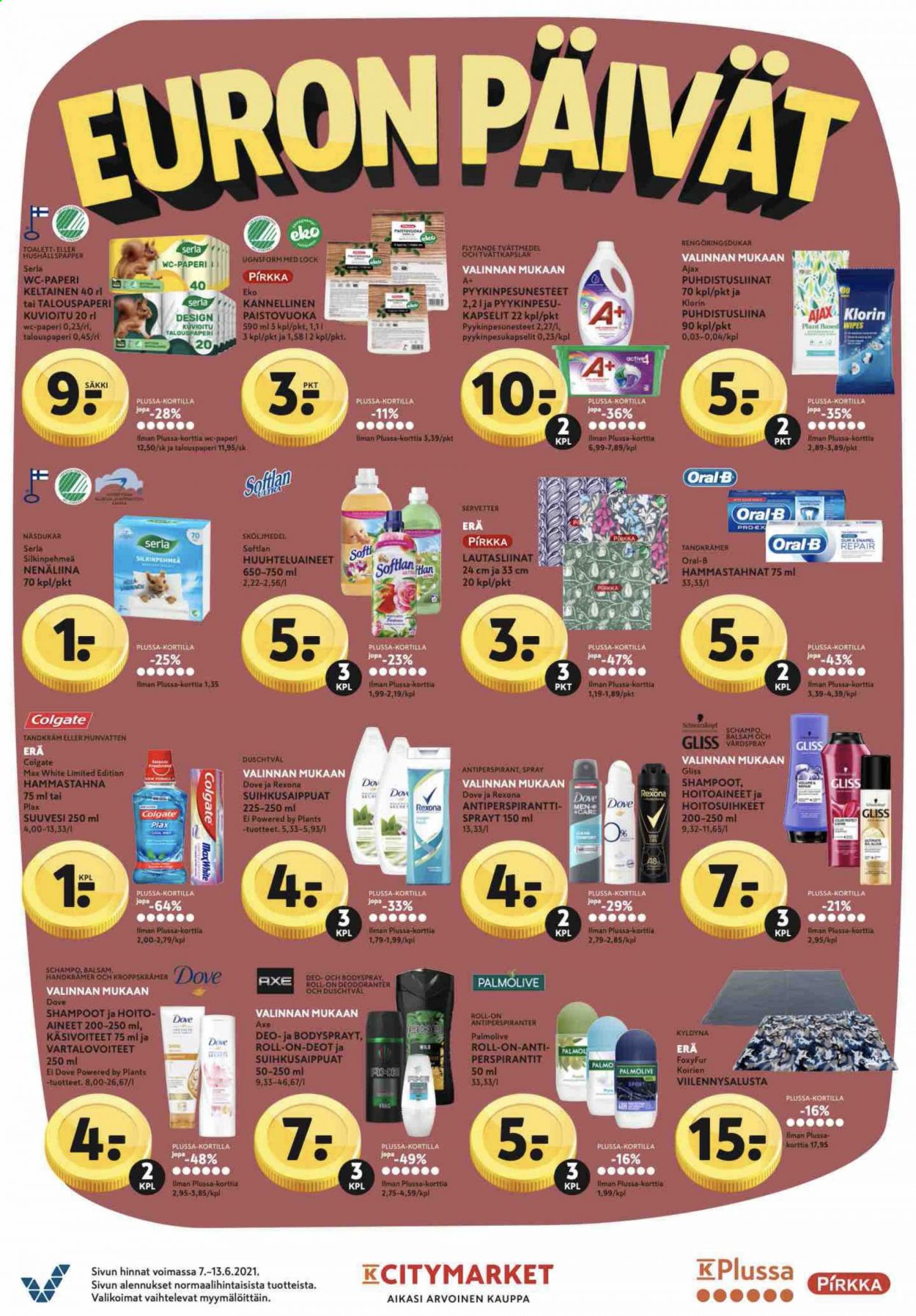 K-citymarket tarjoukset - 07.06.2021 - 09.06.2021. Sivu 4