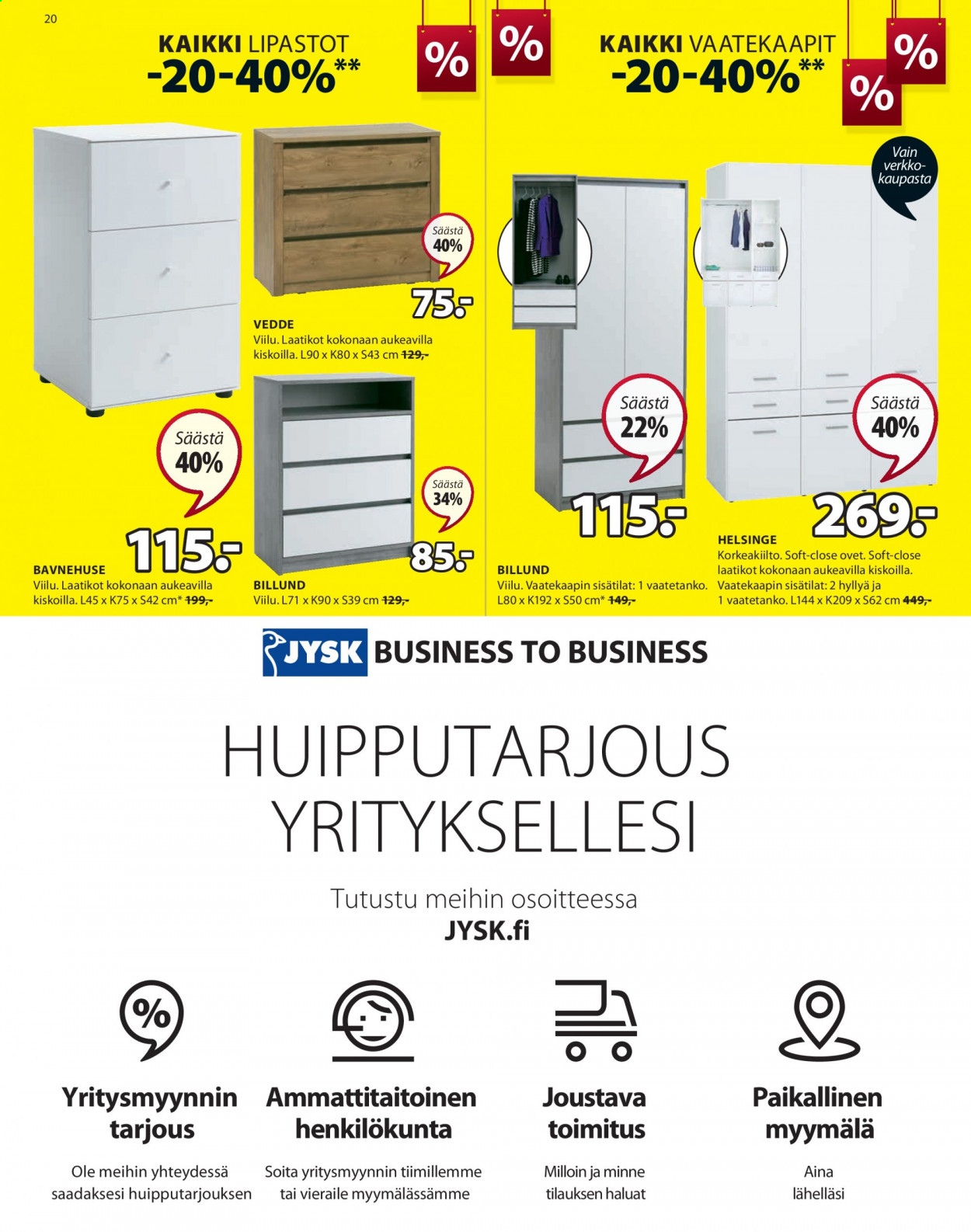 JYSK tarjoukset - 07.06.2021 - 20.06.2021. Sivu 20