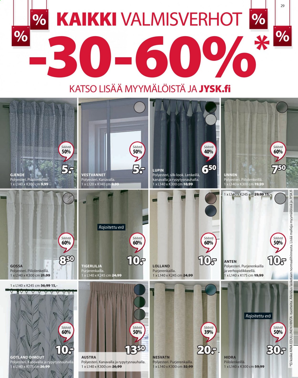 JYSK tarjoukset - 07.06.2021 - 20.06.2021. Sivu 29