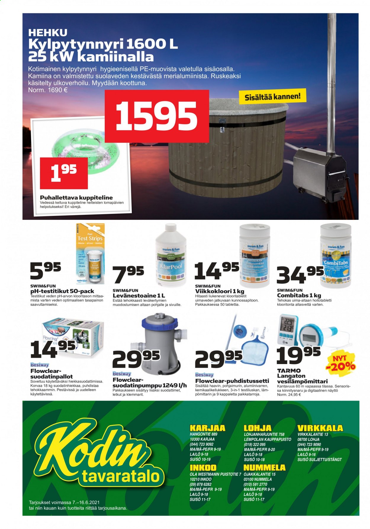 Kodintavaratalo tarjoukset - 07.06.2021 - 16.06.2021. Sivu 8