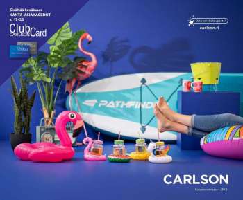 Carlson tarjoukset  - 01.06.2021 - 30.06.2021.