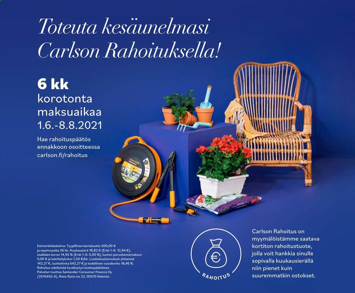 Carlson tarjoukset - 01.06.2021 - 30.06.2021. Sivu 16