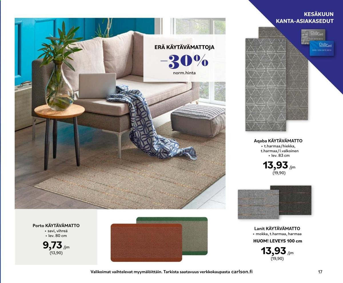 Carlson tarjoukset - 01.06.2021 - 30.06.2021. Sivu 17