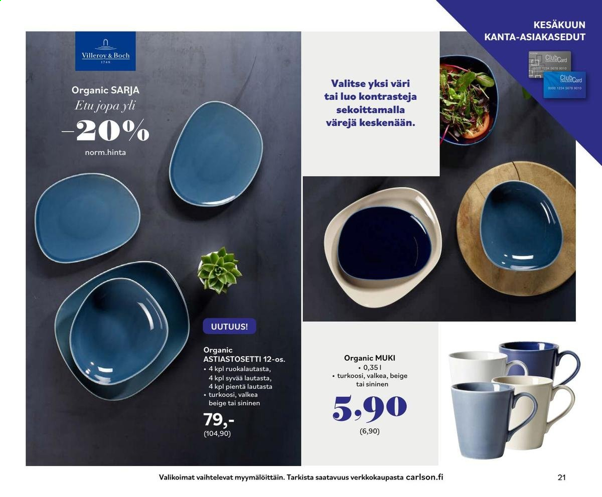 Carlson tarjoukset - 01.06.2021 - 30.06.2021. Sivu 21