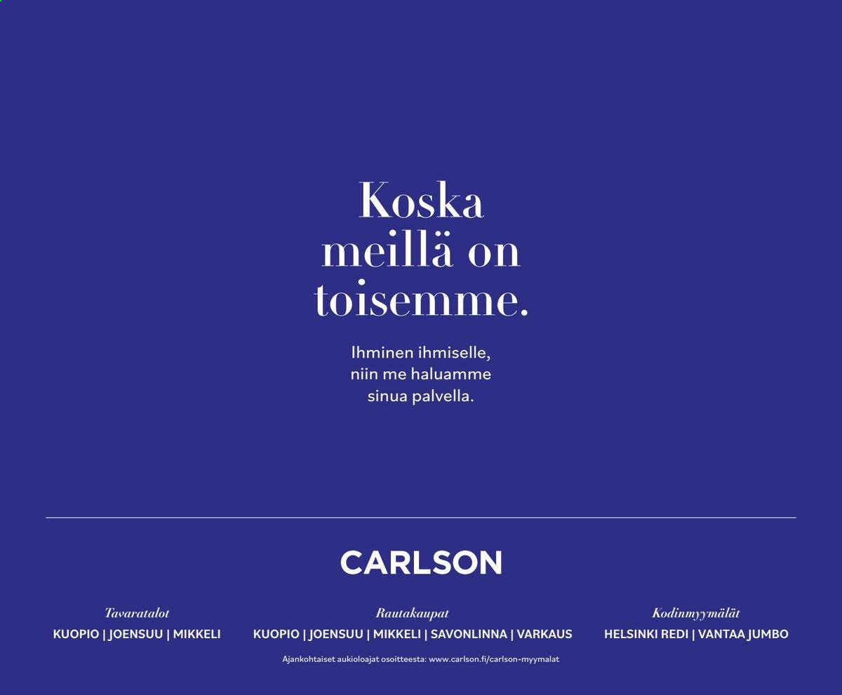 Carlson tarjoukset - 01.06.2021 - 30.06.2021. Sivu 26