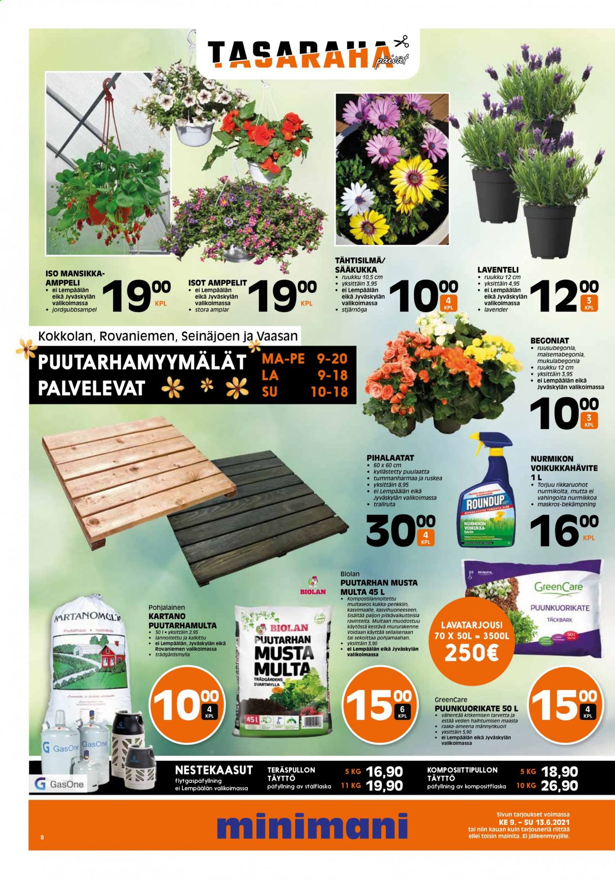 Minimani tarjoukset - 09.06.2021 - 13.06.2021. Sivu 8