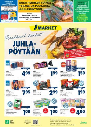 S-market tarjoukset  - 09.06.2021 - 13.06.2021.