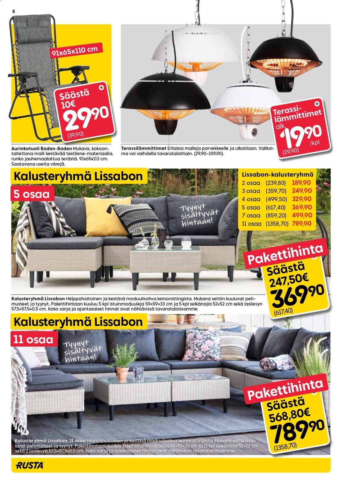 Rusta tarjoukset - 09.06.2021 - 15.06.2021. Sivu 8
