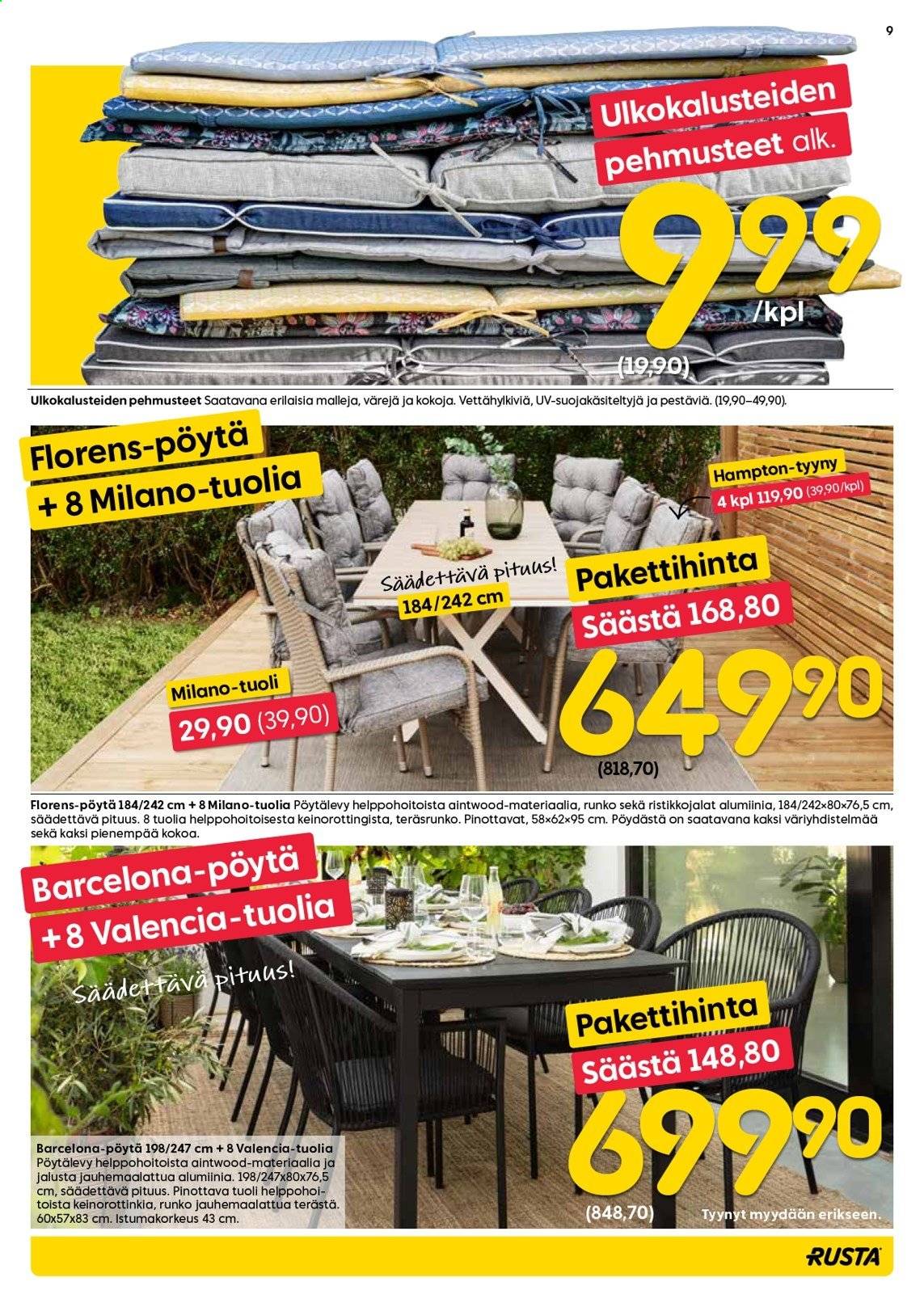 Rusta tarjoukset - 09.06.2021 - 15.06.2021. Sivu 9