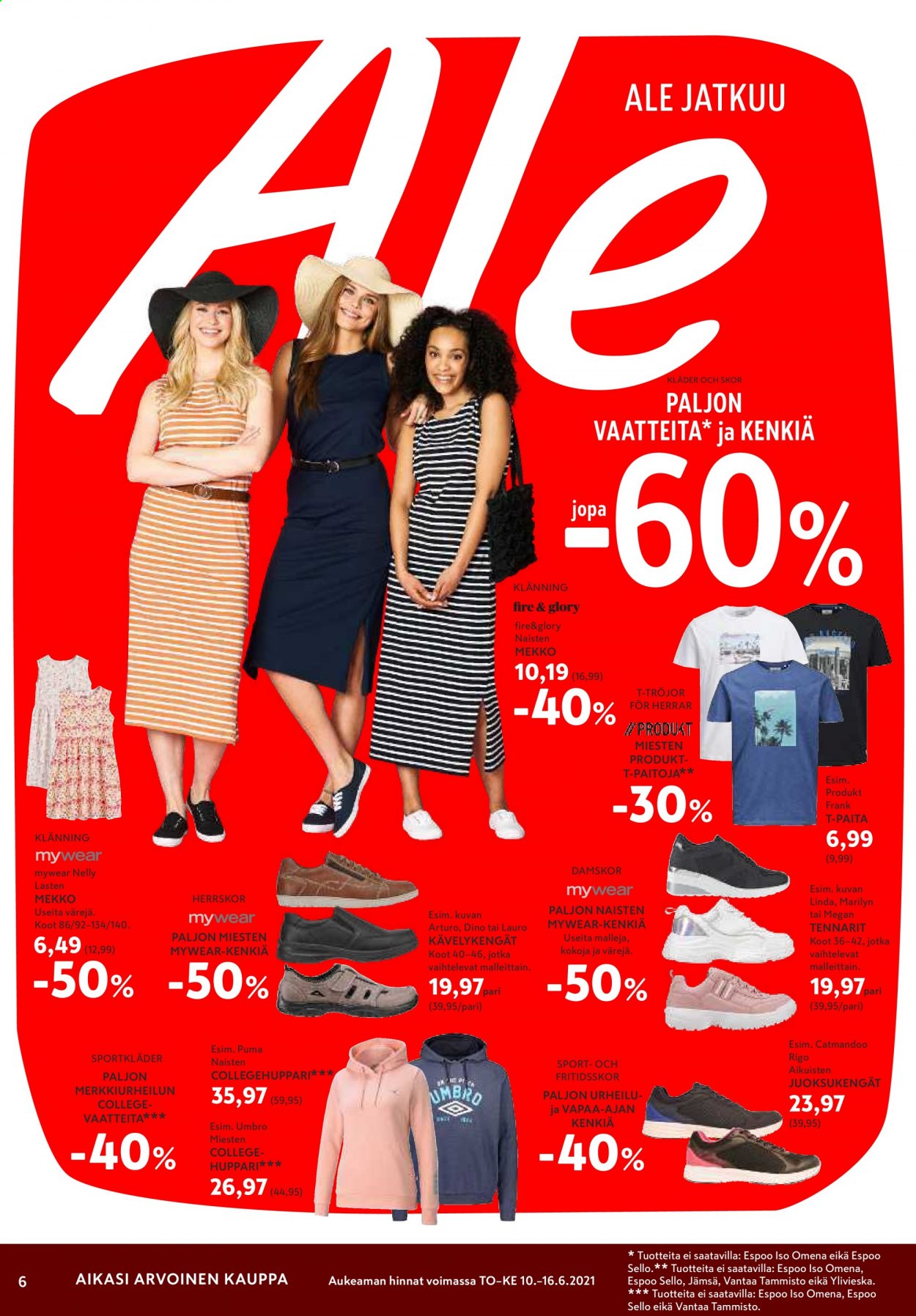 K-citymarket tarjoukset - 10.06.2021 - 13.06.2021. Sivu 6