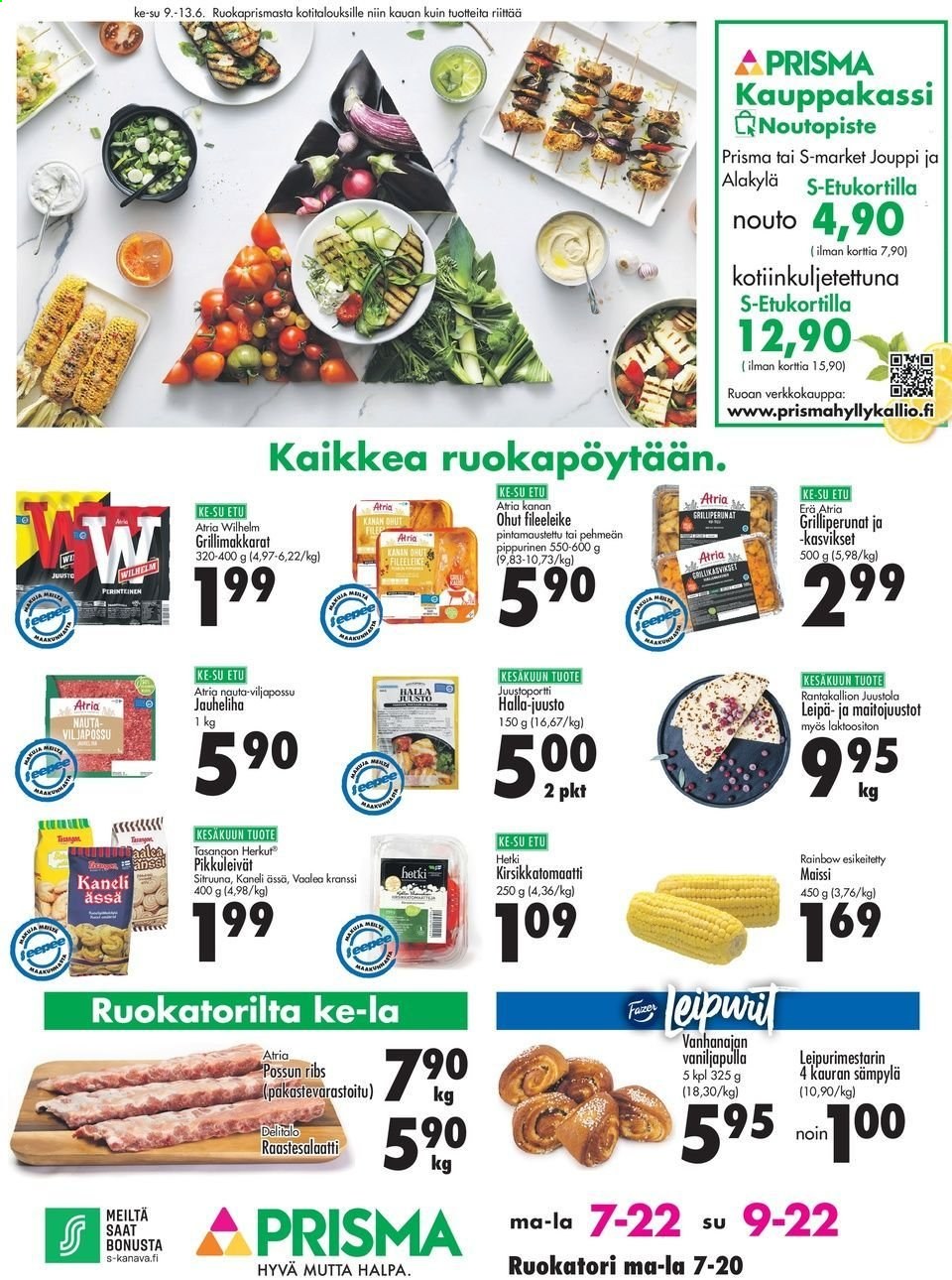 Prisma tarjoukset - 09.06.2021 - 13.06.2021. Sivu 1