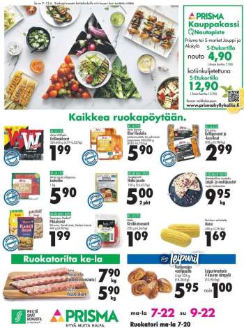 Prisma tarjoukset  - 09.06.2021 - 13.06.2021.