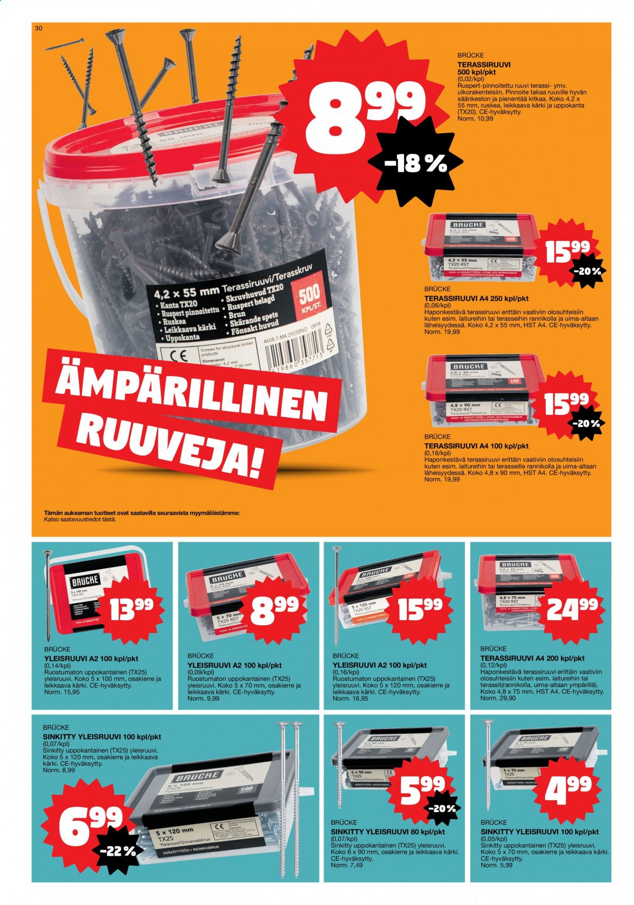 Tokmanni tarjoukset - 14.06.2021 - 20.06.2021. Sivu 30
