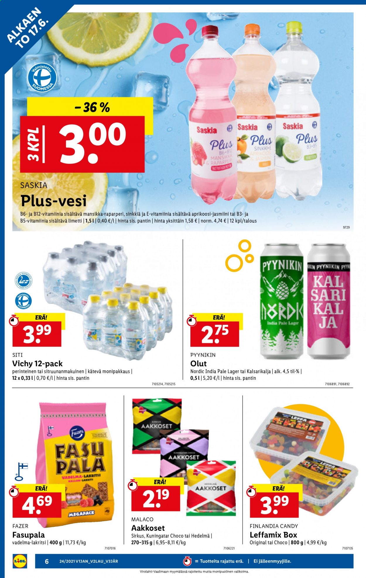Lidl tarjoukset - 17.06.2021 - 20.06.2021. Sivu 6