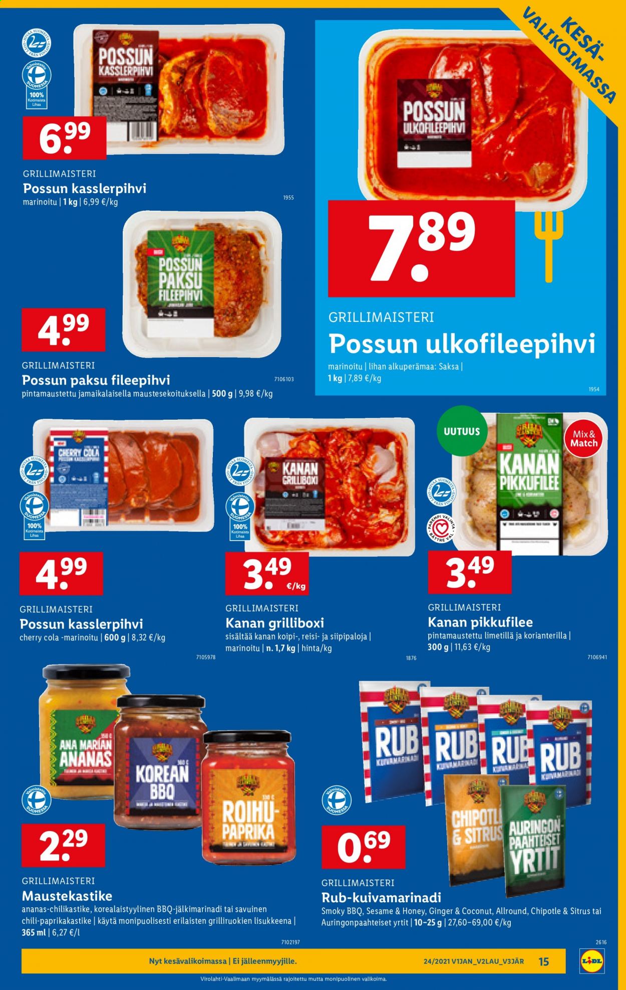 Lidl tarjoukset - 17.06.2021 - 20.06.2021. Sivu 15