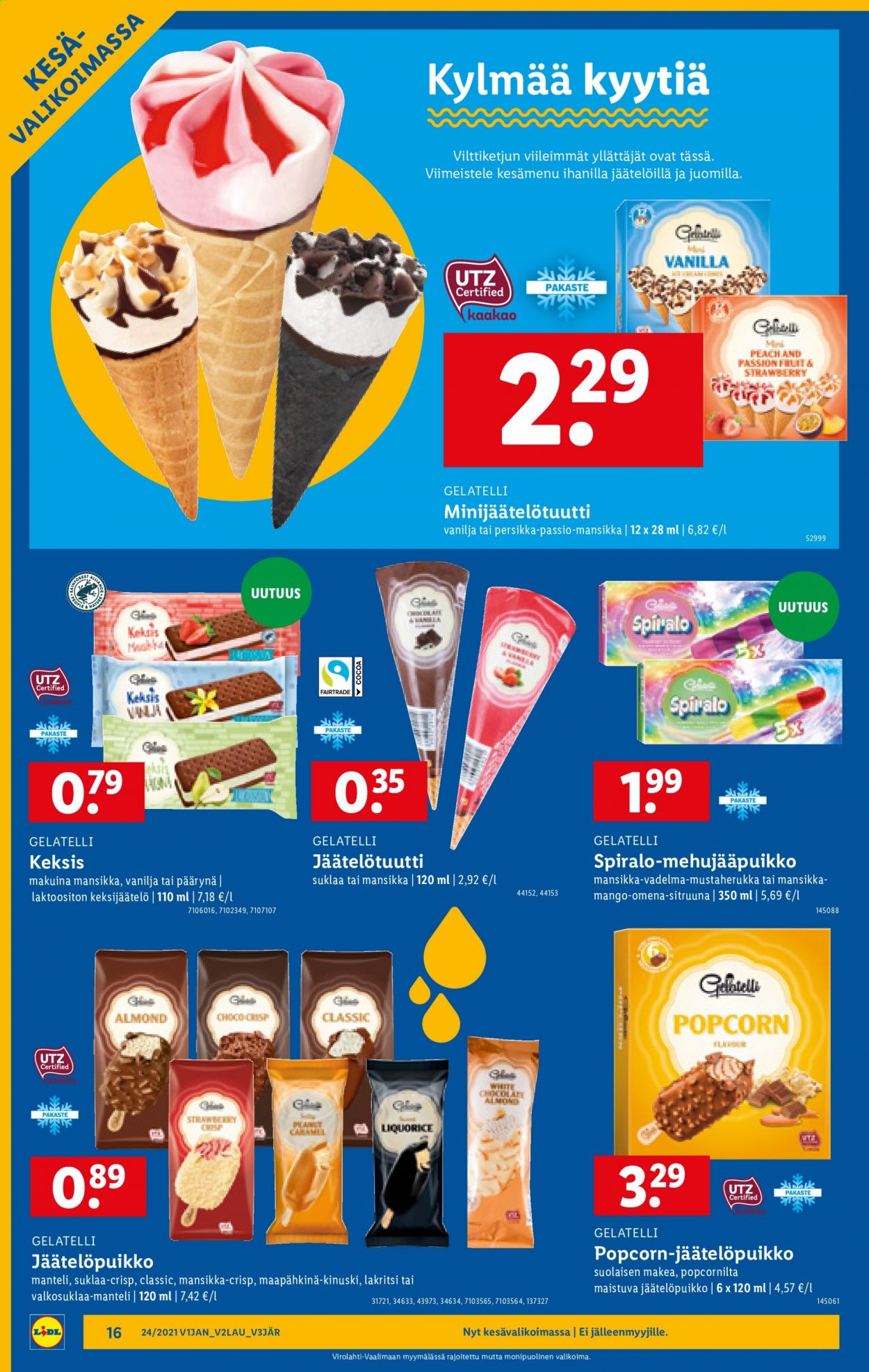 Lidl tarjoukset - 17.06.2021 - 20.06.2021. Sivu 16