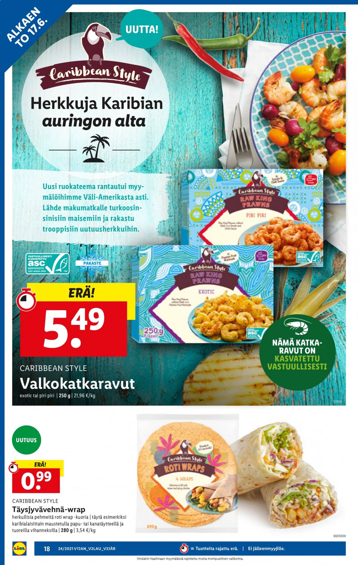 Lidl tarjoukset - 17.06.2021 - 20.06.2021. Sivu 18