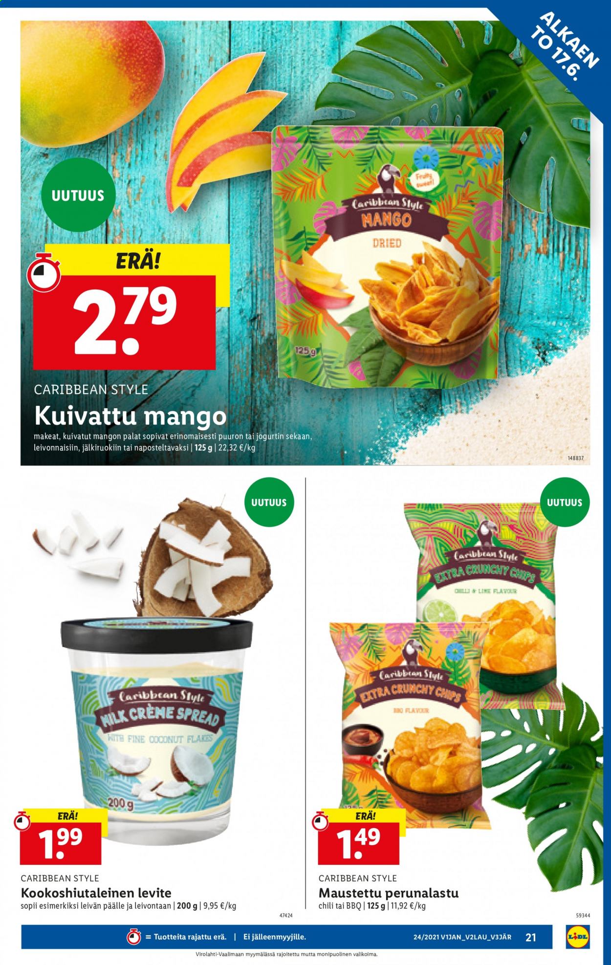 Lidl tarjoukset - 17.06.2021 - 20.06.2021. Sivu 21