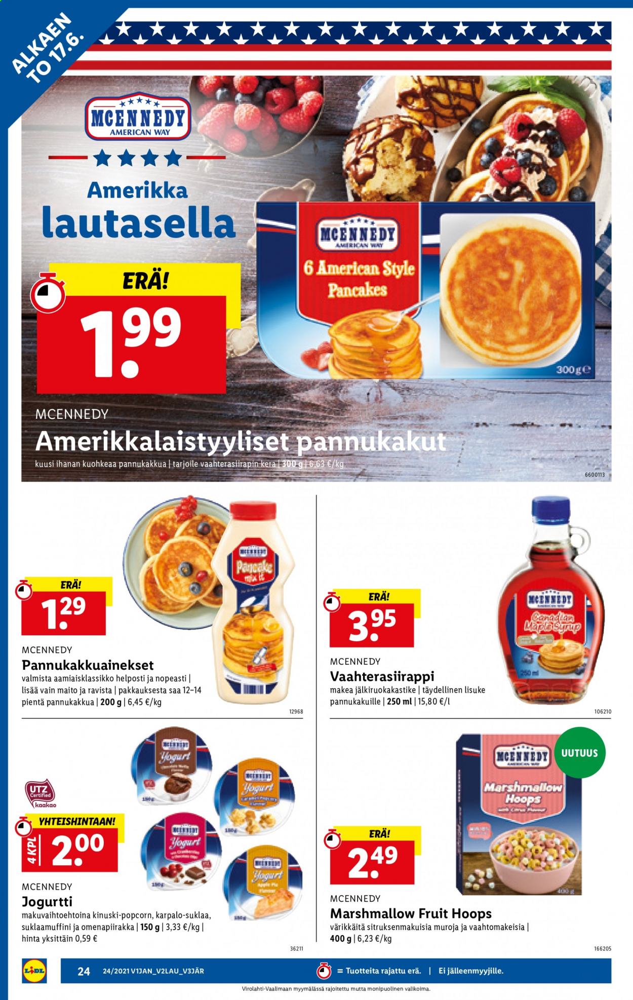 Lidl tarjoukset - 17.06.2021 - 20.06.2021. Sivu 24