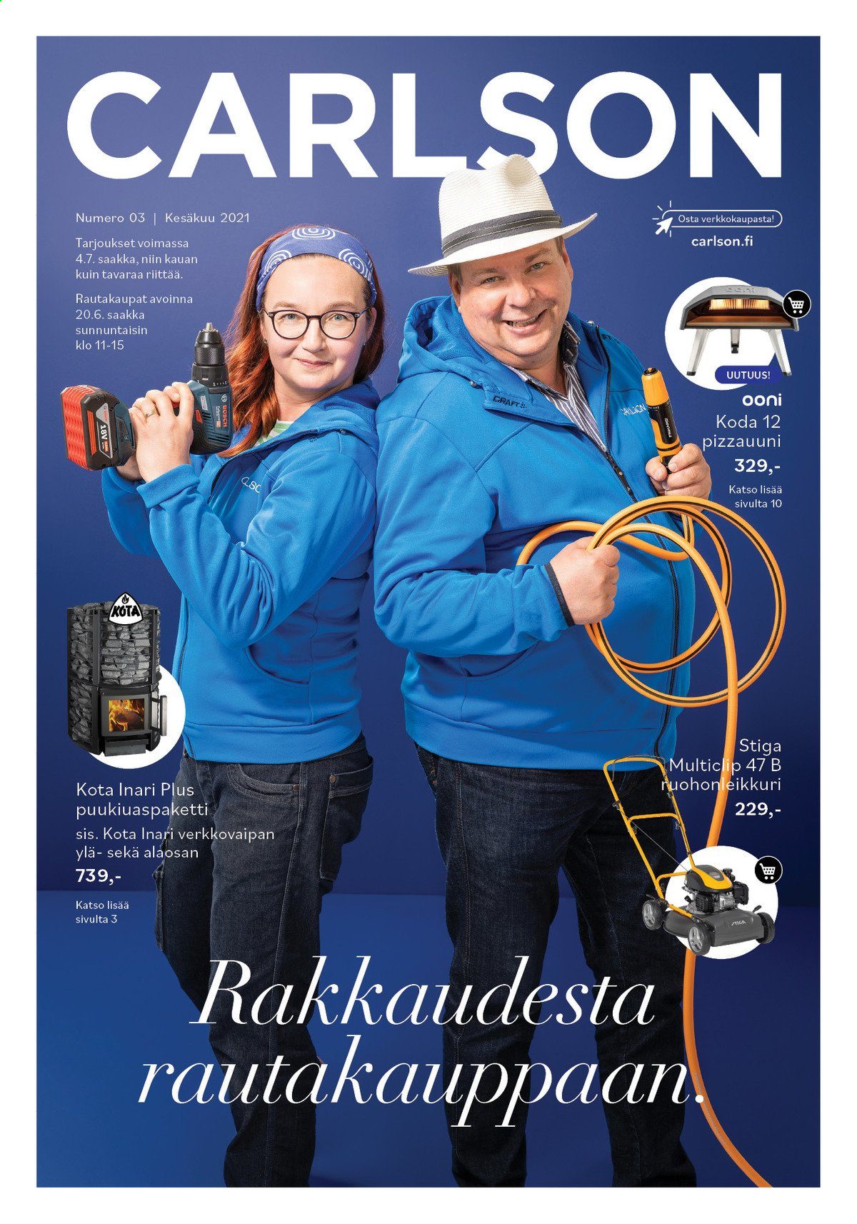 Carlson tarjoukset. Sivu 1