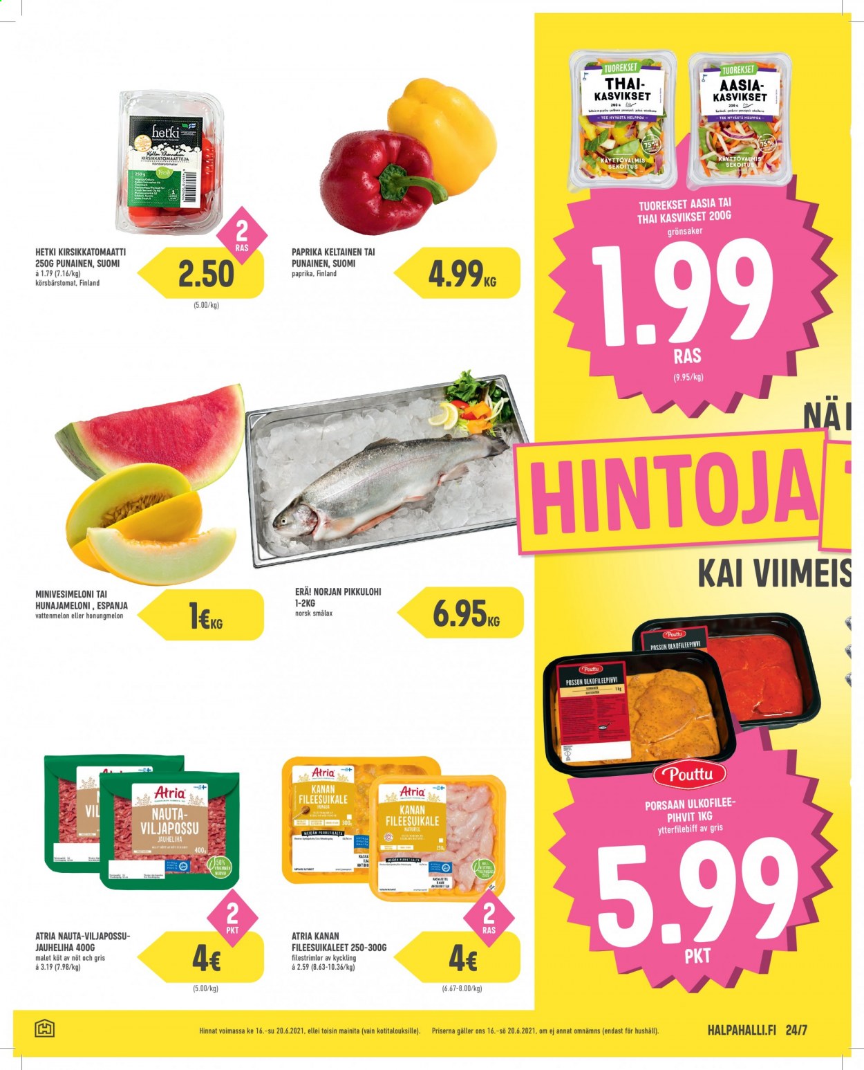 HalpaHalli tarjoukset - 16.06.2021 - 20.06.2021. Sivu 2