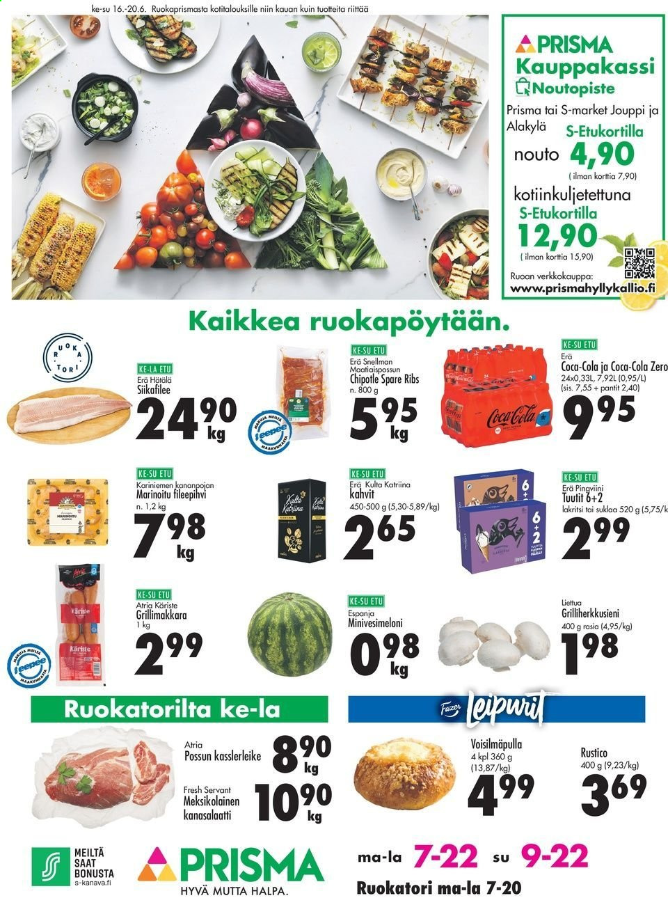 Prisma tarjoukset - 16.06.2021 - 20.06.2021. Sivu 1