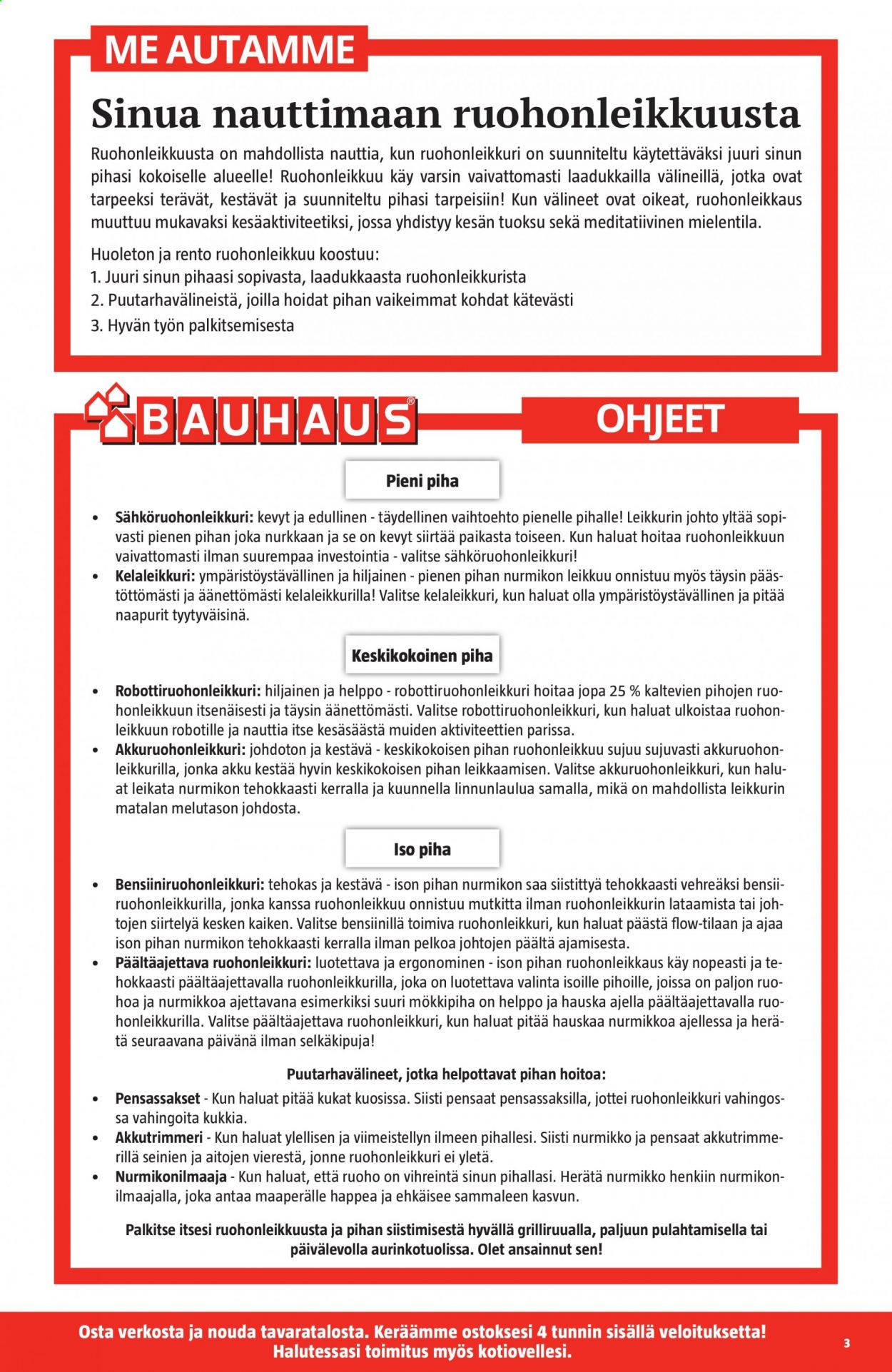 Bauhaus tarjoukset - 16.06.2021 - 29.06.2021. Sivu 3