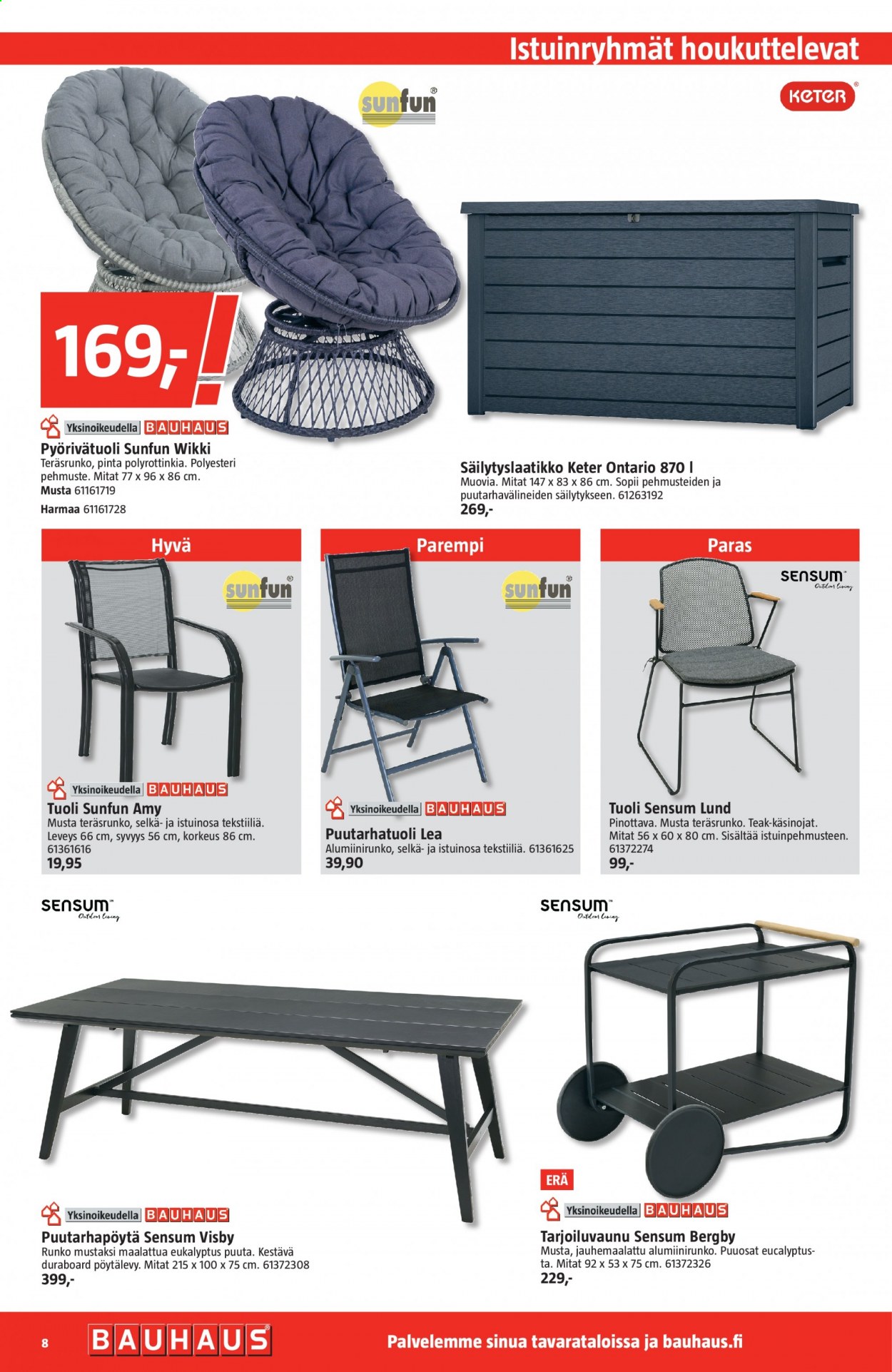 Bauhaus tarjoukset - 16.06.2021 - 29.06.2021. Sivu 8