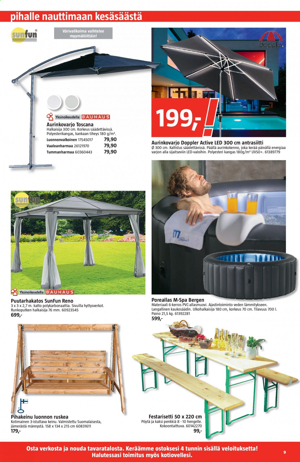 Bauhaus tarjoukset - 16.06.2021 - 29.06.2021. Sivu 9