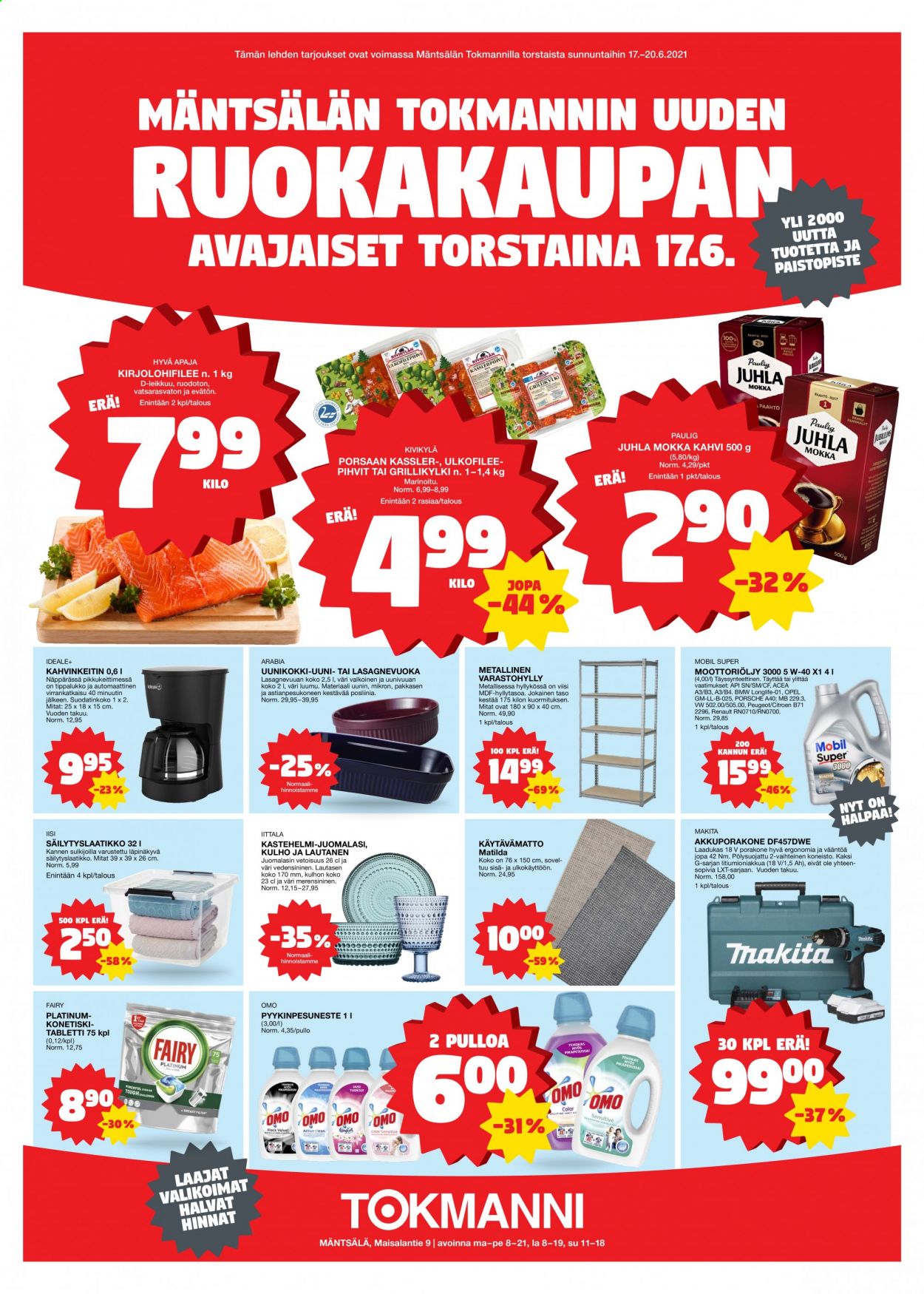 Tokmanni tarjoukset - 17.06.2021 - 20.06.2021. Sivu 1