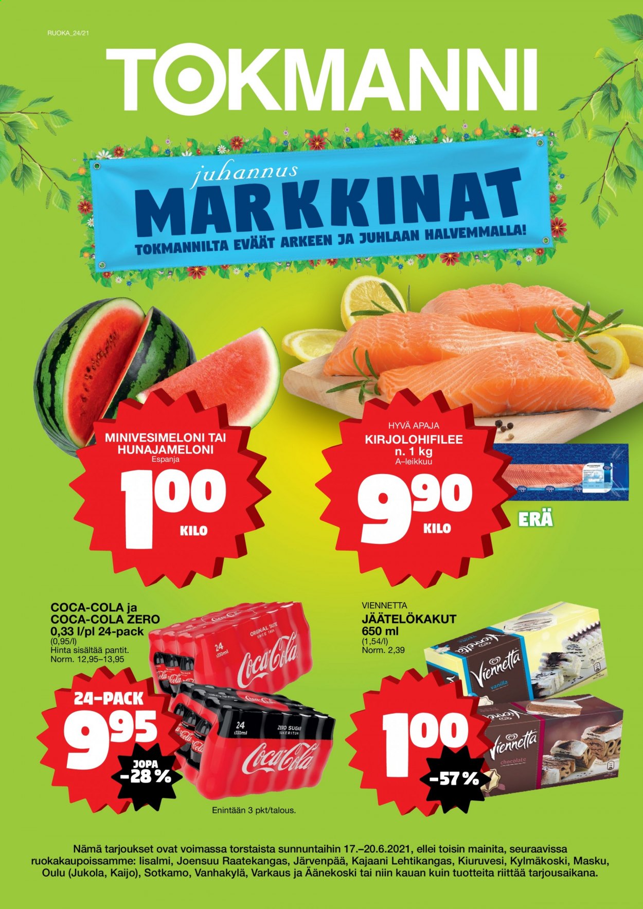 Tokmanni tarjoukset - 17.06.2021 - 20.06.2021. Sivu 1