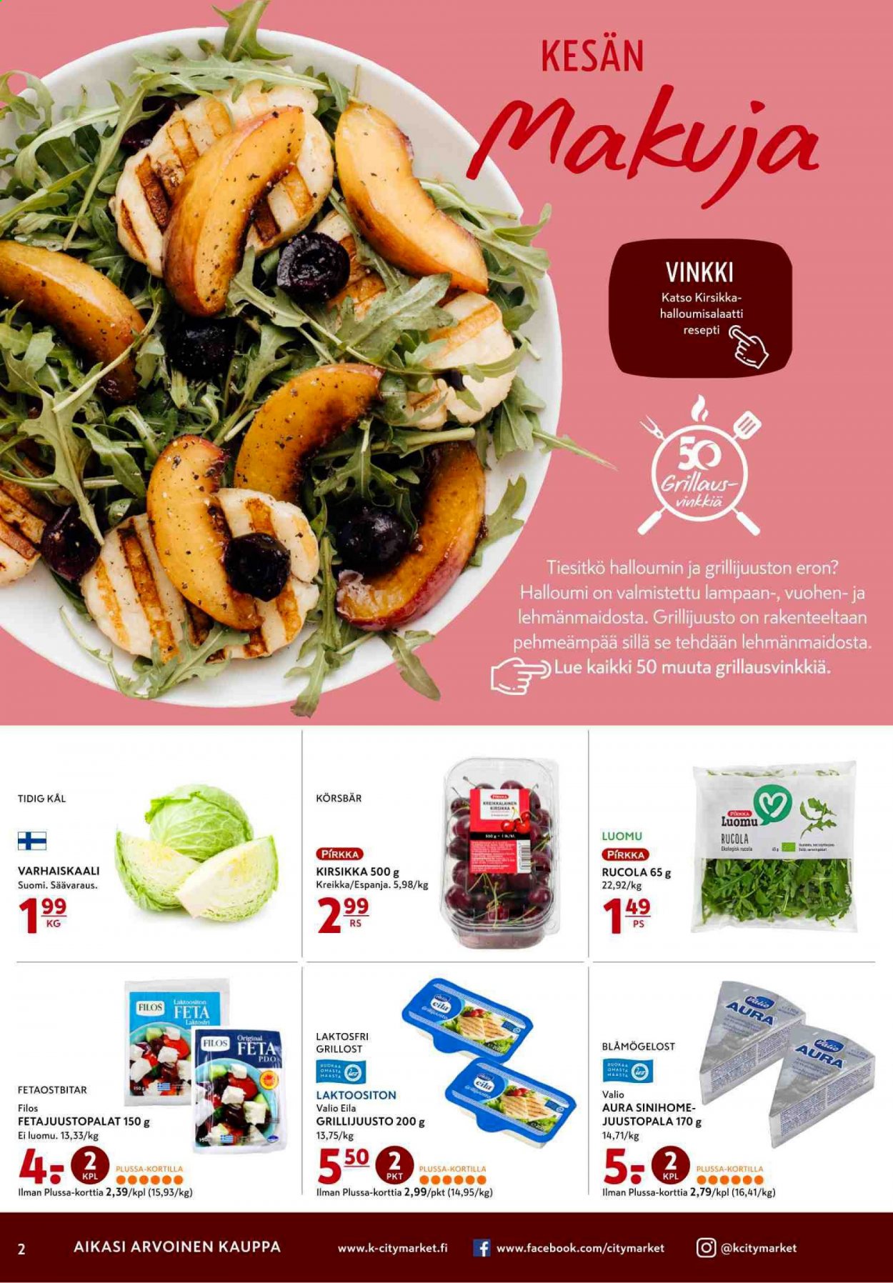 K-citymarket tarjoukset - 17.06.2021 - 20.06.2021. Sivu 2