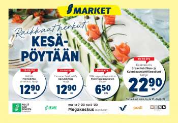 S-market tarjoukset .